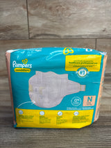 NEW Pampers Swaddlers Diapers 20Ct, sz Newborn