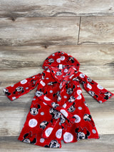 Disney Minnie Mouse Hooded Robe Red sz 4T