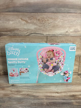 NEW Bright Starts Minnie Mouse Spotty Dotty Vibrating Bouncer