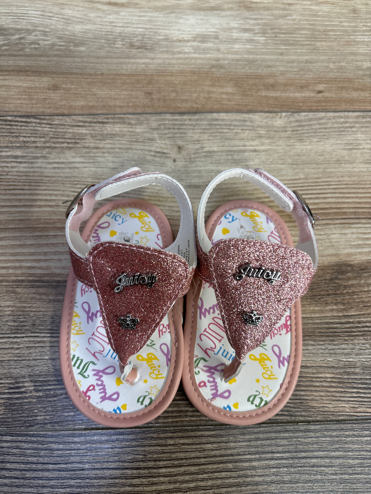 Juicy Couture Sandals Pink sz 3c