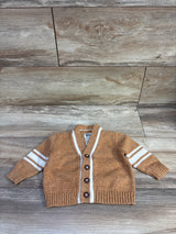Oshkosh Varsity Button Sweater Brown sz 6m