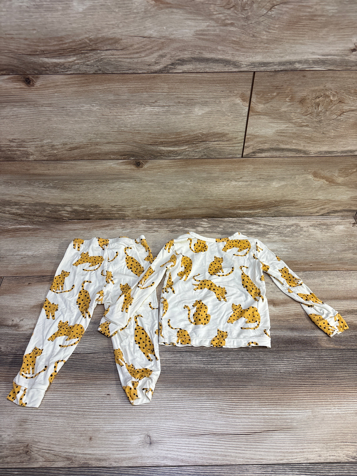 Quine 2pc Bamboo Pajama Set Ivory sz 18-24m