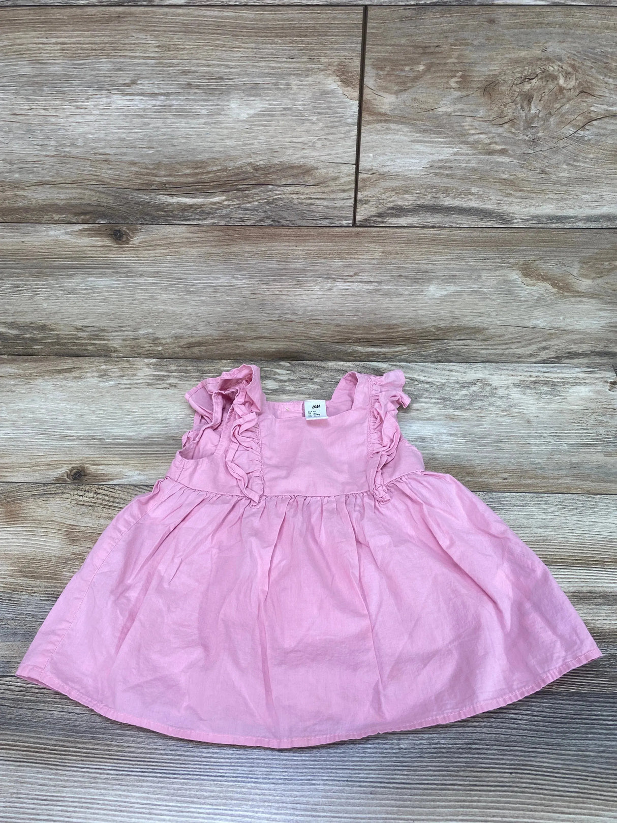 H&M Ruffle Dress Pink sz 18m