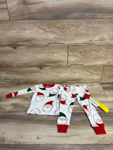 NEW Carter's 2pc Christmas Sleep Set White sz 18m