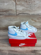 Nike Blazer Mid '77 TD 'White/Aquarius Blue' Sneakers sz 6c