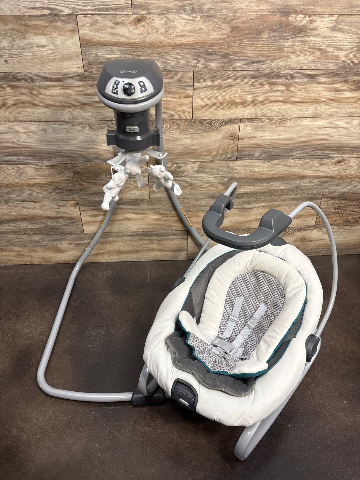 Graco DuetConnect LX Swing & Bouncer in Sapphire