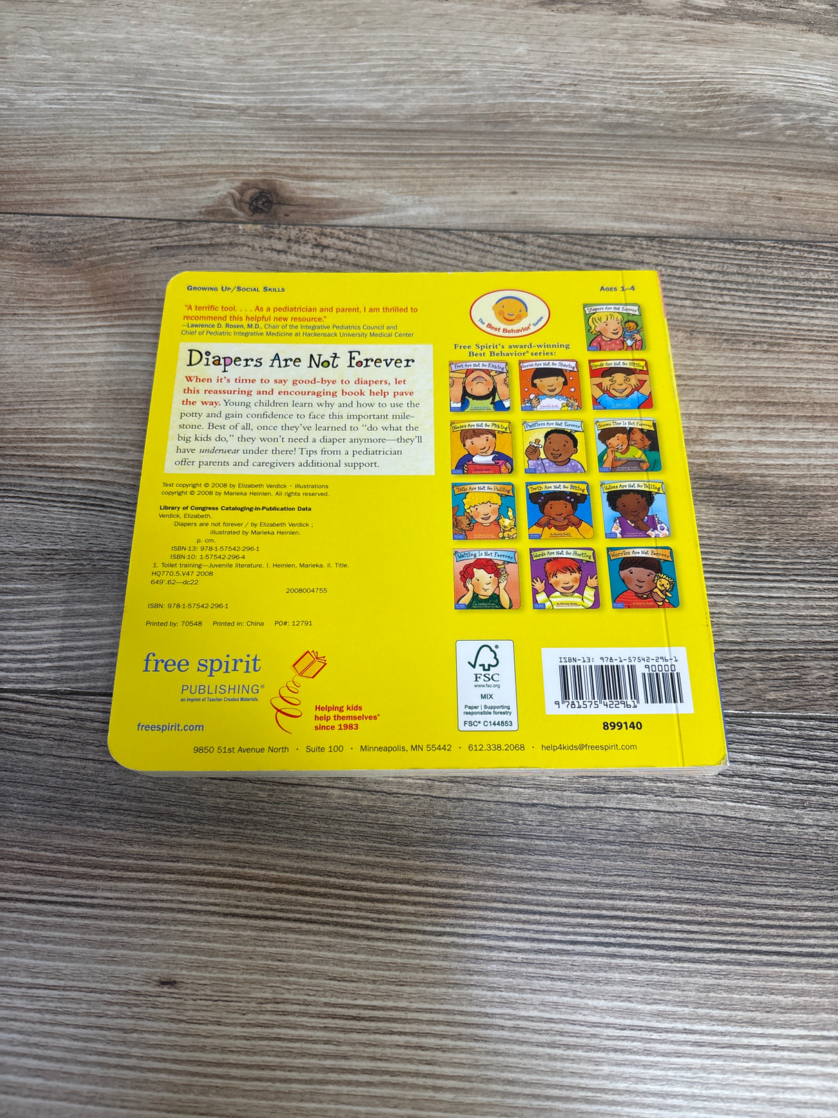 Diapers Are Not Forever Board Book