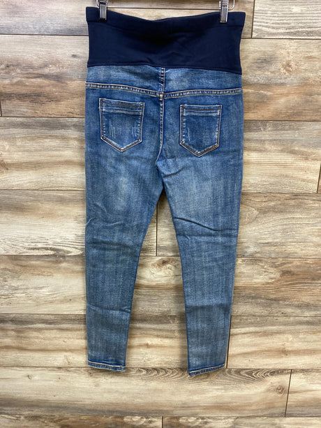 Full Panel Jeans Blue sz Medium - Me n Mommy To Be
