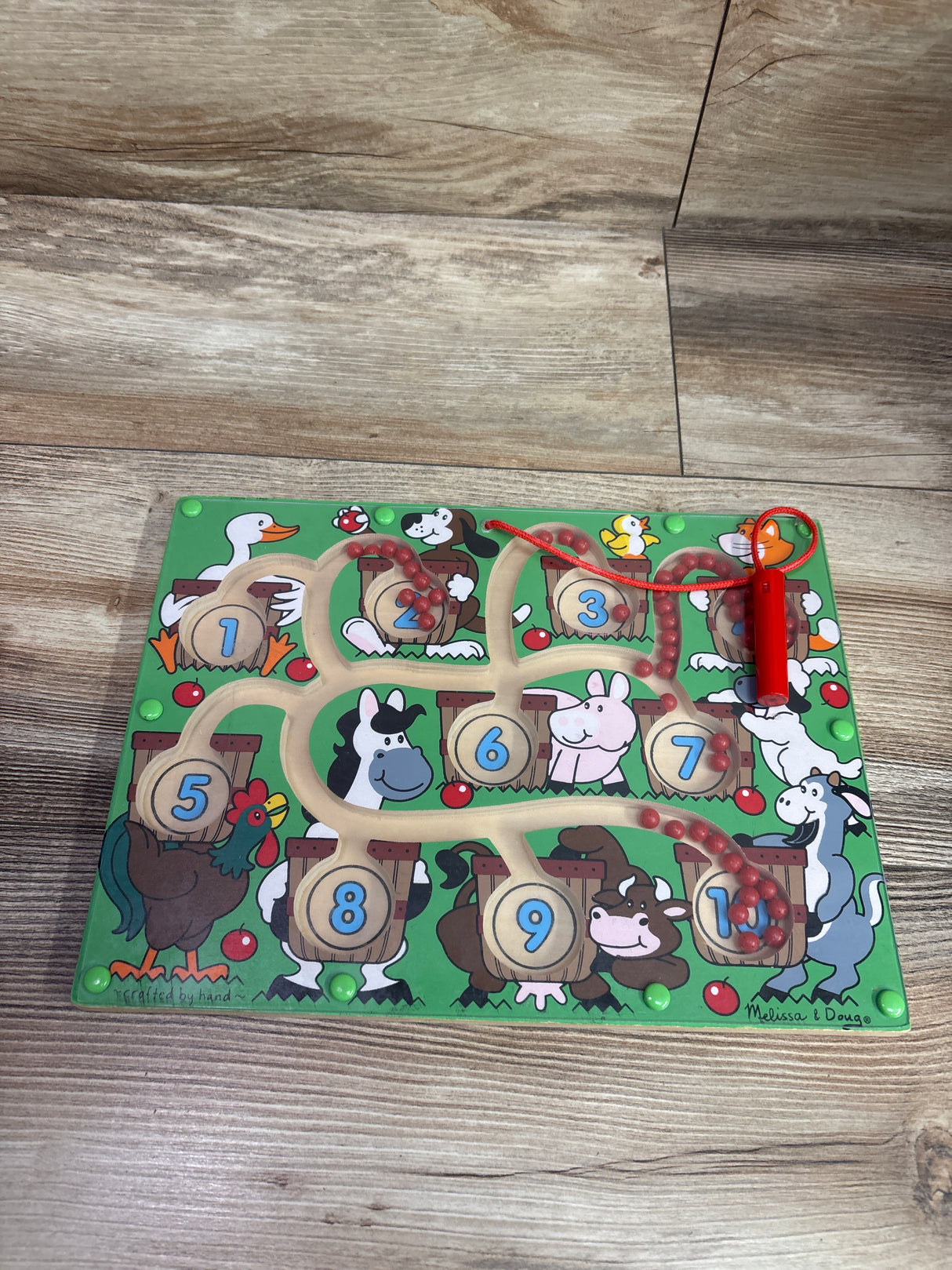 Melissa & Doug Magnetic Wand Number Maze