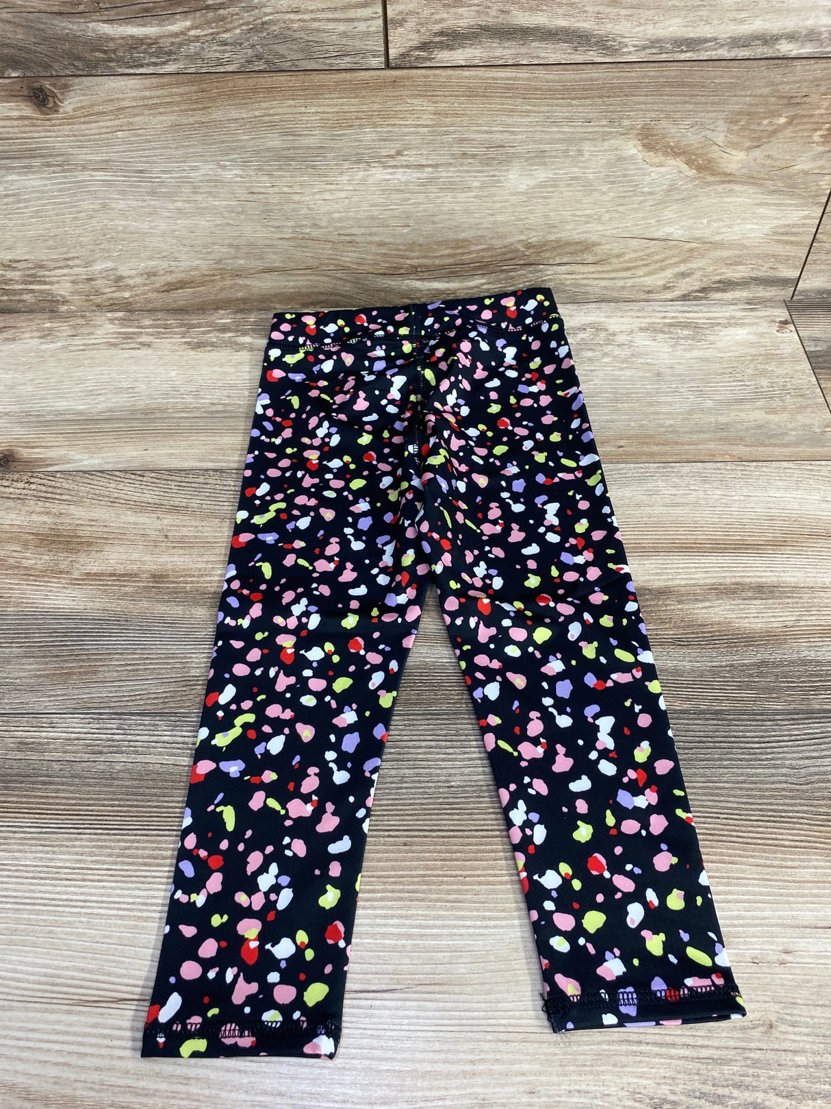 NEW Okie Dokie Black Pebble Print Leggings sz 3T