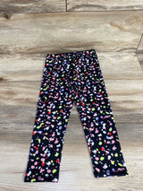 NEW Okie Dokie Black Pebble Print Leggings sz 3T