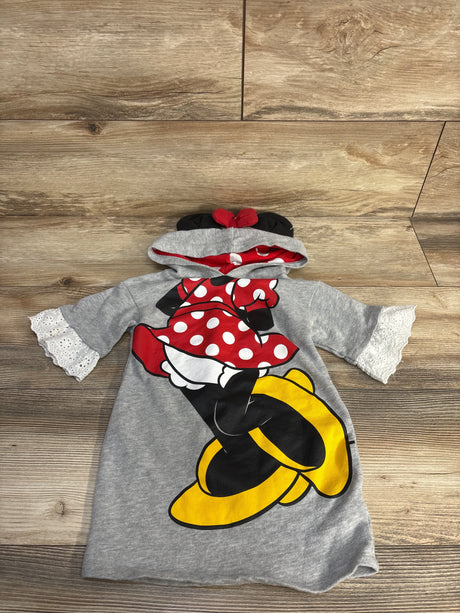 Disney Junior Minnie Mouse Hooded Dress Grey sz 2T - Me n Mommy To Be