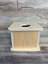 Dualoai Wooden Ball Drop Box