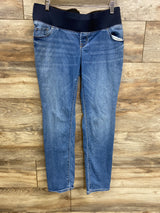 Old Navy Under The Belly Maternity Straight Jeans Blue sz Medium