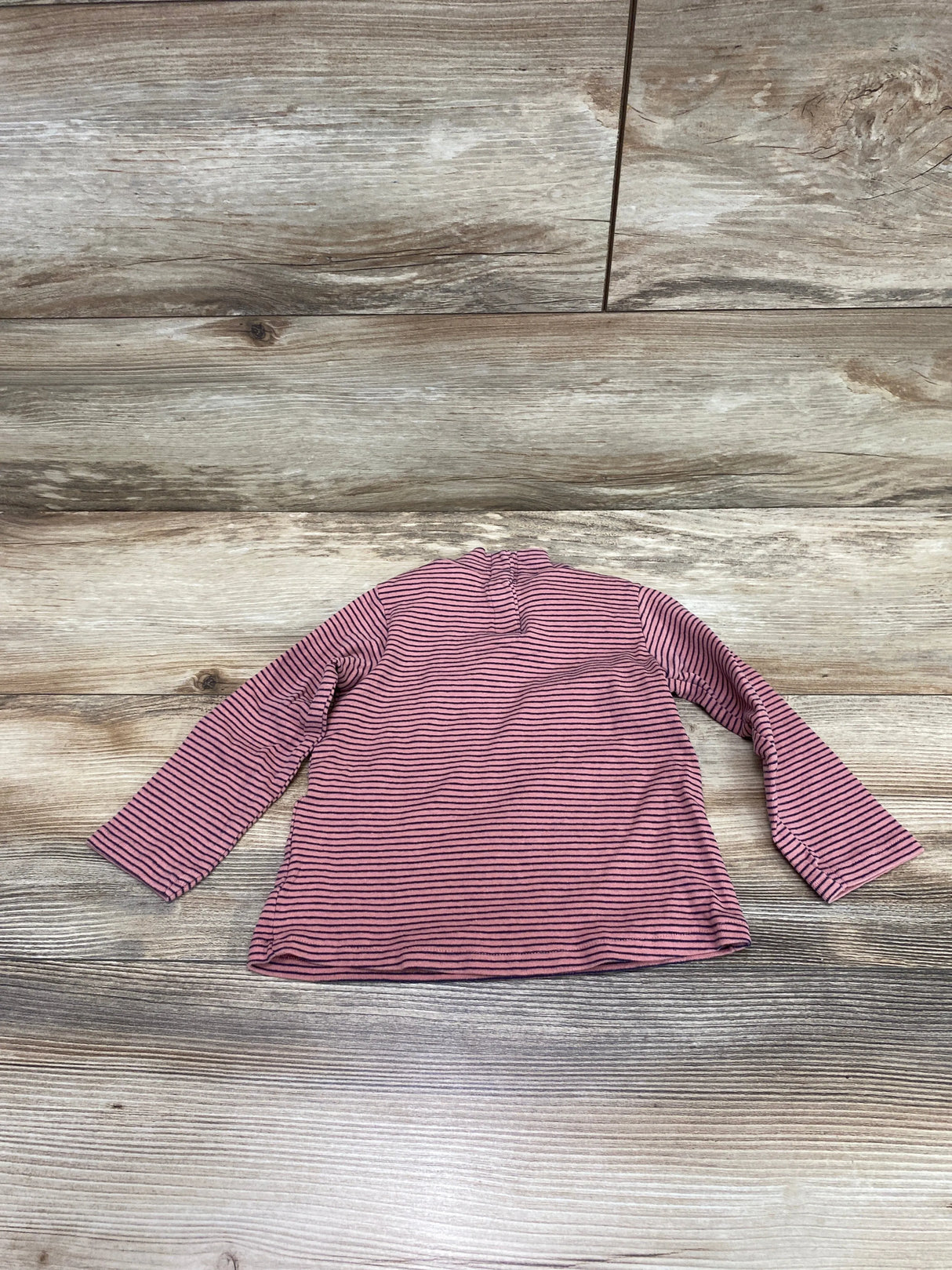 Zara Baby Striped Shirt Pink sz 9-12m