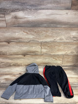 Body Glove 2pc Full Zip hooded Jacket & Jogger Set Black sz 2T
