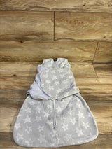 Halo Fleece SleepSack Swaddle Grey sz S/3-6m