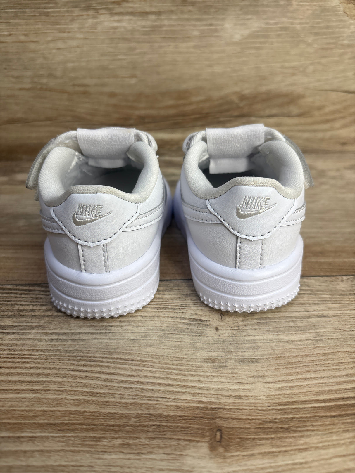 Nike Toddler Force 1 Low EasyOn White sz 4c