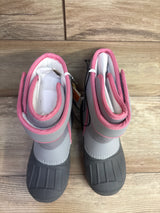 NEW Cat & Jack Lenny Winter Snow Boots Grey sz 11c