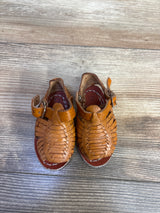 Leather Huarache Sandals Brown sz 1/2c