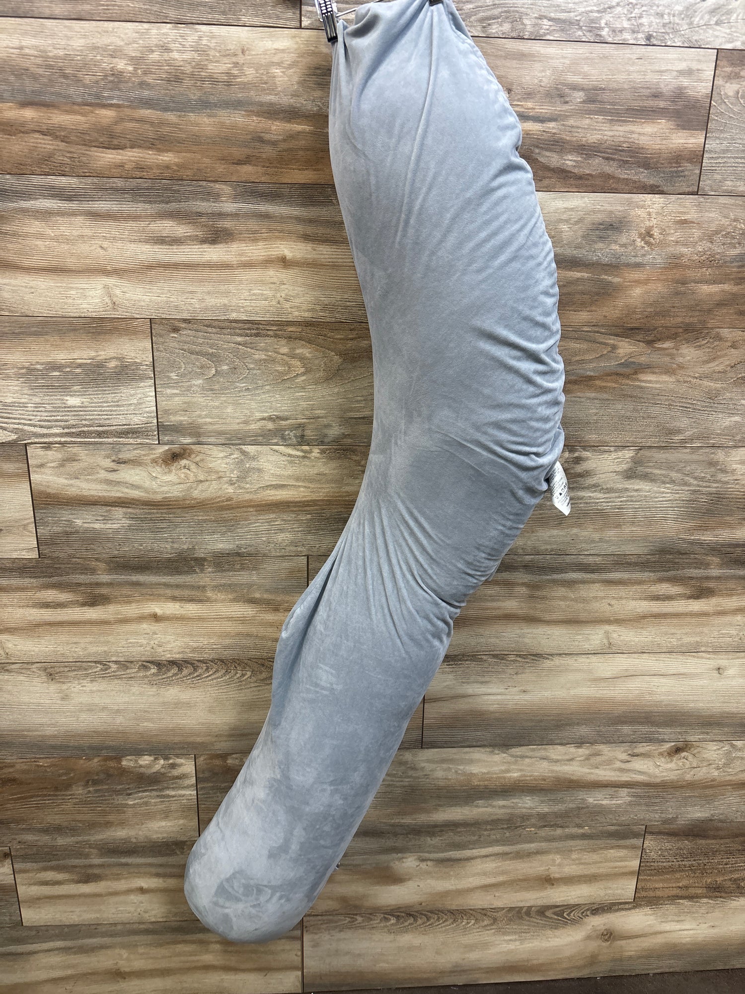 Momcozyy J Shaped Maternity Body Pillow - Gray