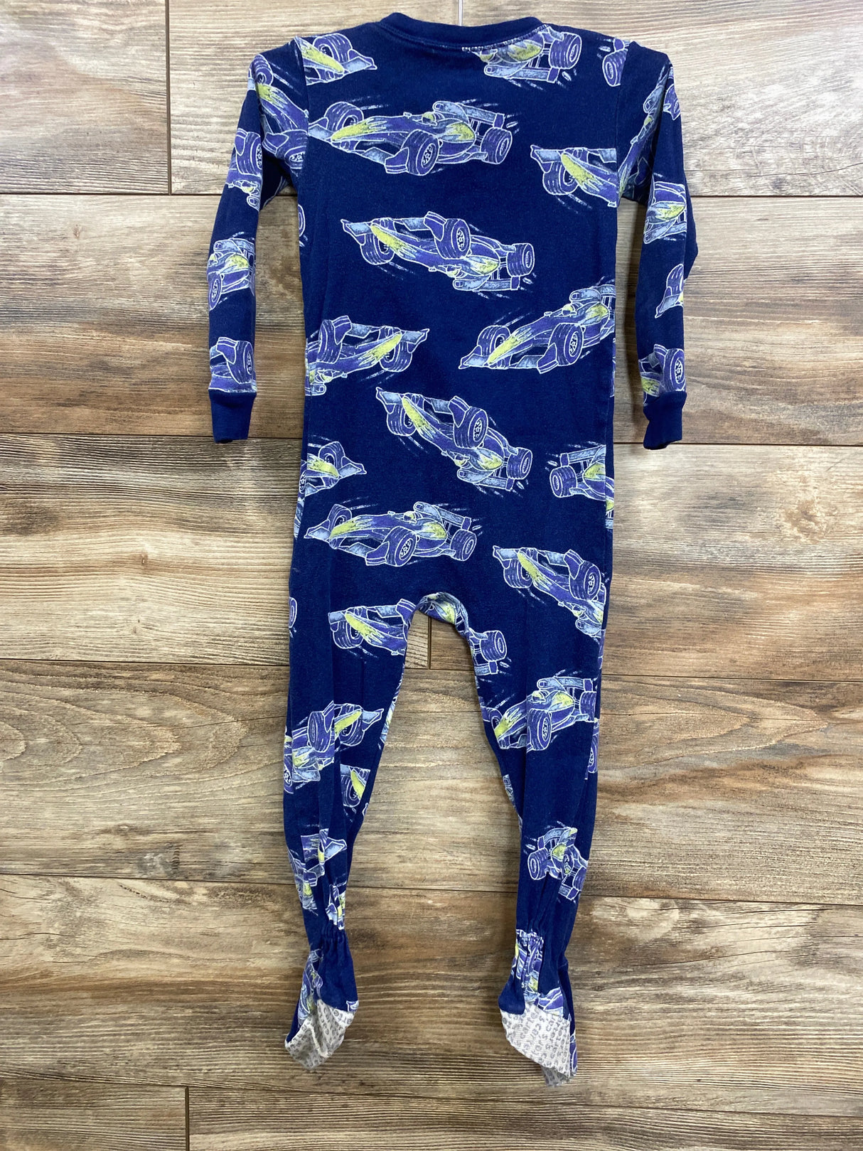Carter's Car Print Sleeper Navy sz 3T