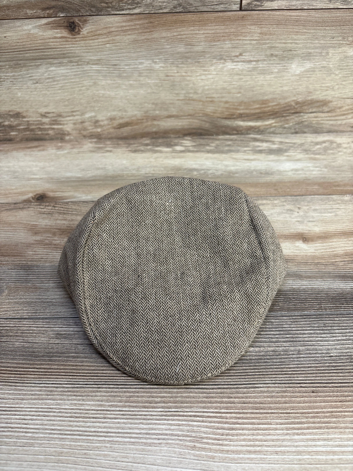 Wool Newsboy Hat, Brown