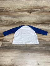 Zara Ready To Enjoy Raglan Shirt Blue sz 3-6m