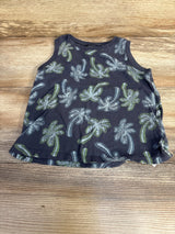 Old Navy Palm Tree Print Tank Top Grey sz 4T - Me n Mommy To Be