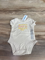 NEW Carter's Mommy's First Mother's Day Bodysuit Cream sz Newborn
