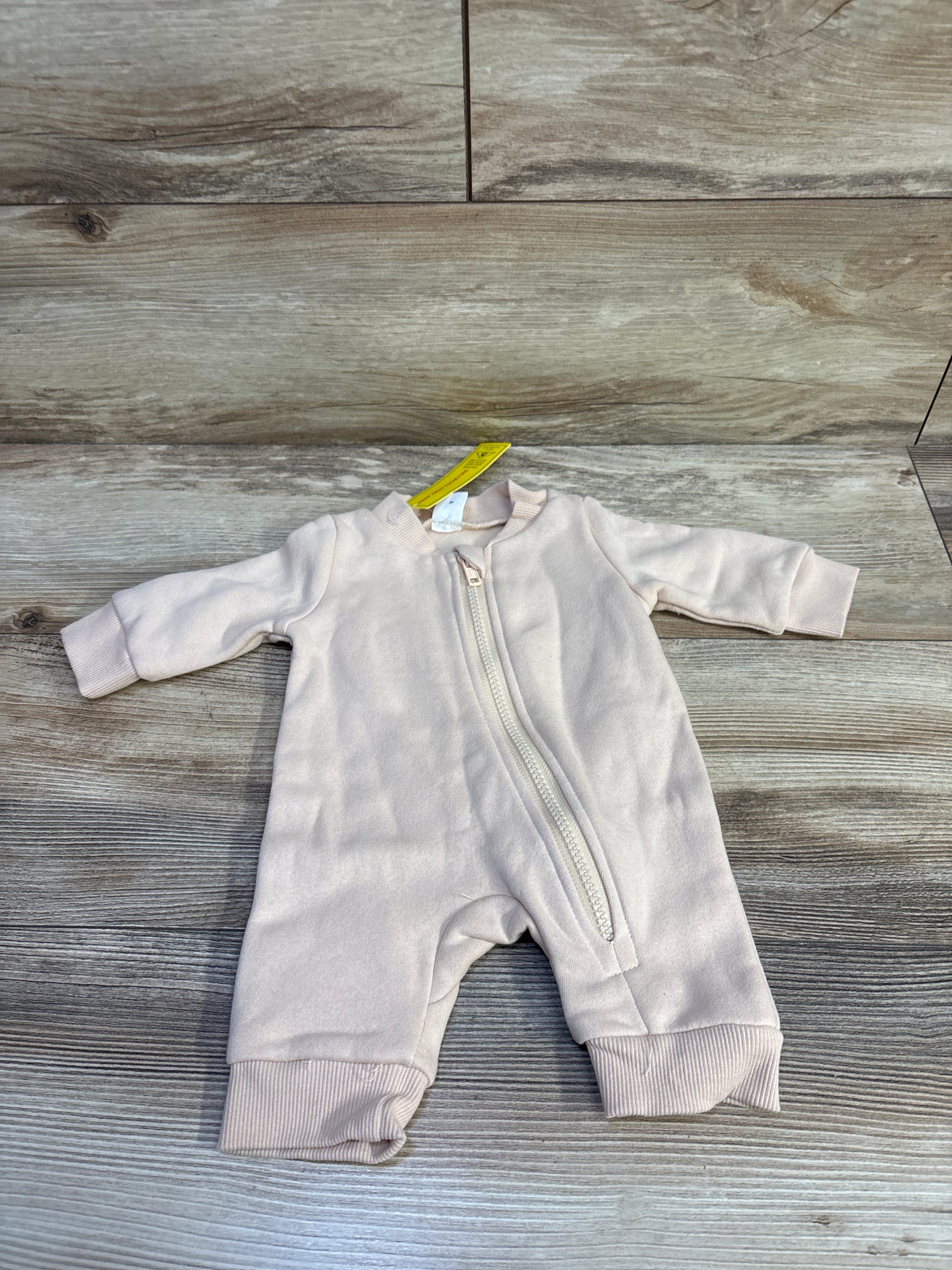 NEW Shien Zip Sweater Coverall Beige sz 0-1m