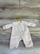 NEW Shien Zip Sweater Coverall Beige sz 0-1m