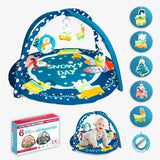 NEW Marlo & Buzz Baby Play Gym & Activity Mat, Snowy Days - Me n Mommy To Be
