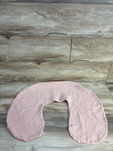 Muslin Nursing Pillow Slipcover Pink