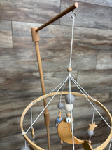 FEISIKE Standing 57'' Crib Mobile Arm with Space Mobile