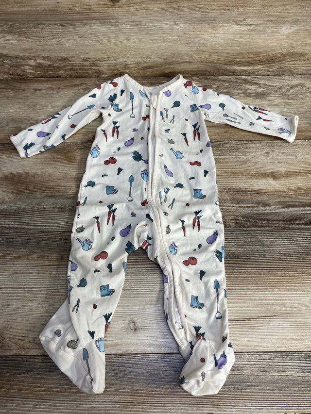 Little Planet Vegetable Sleeper White sz 9m - Me n Mommy To Be