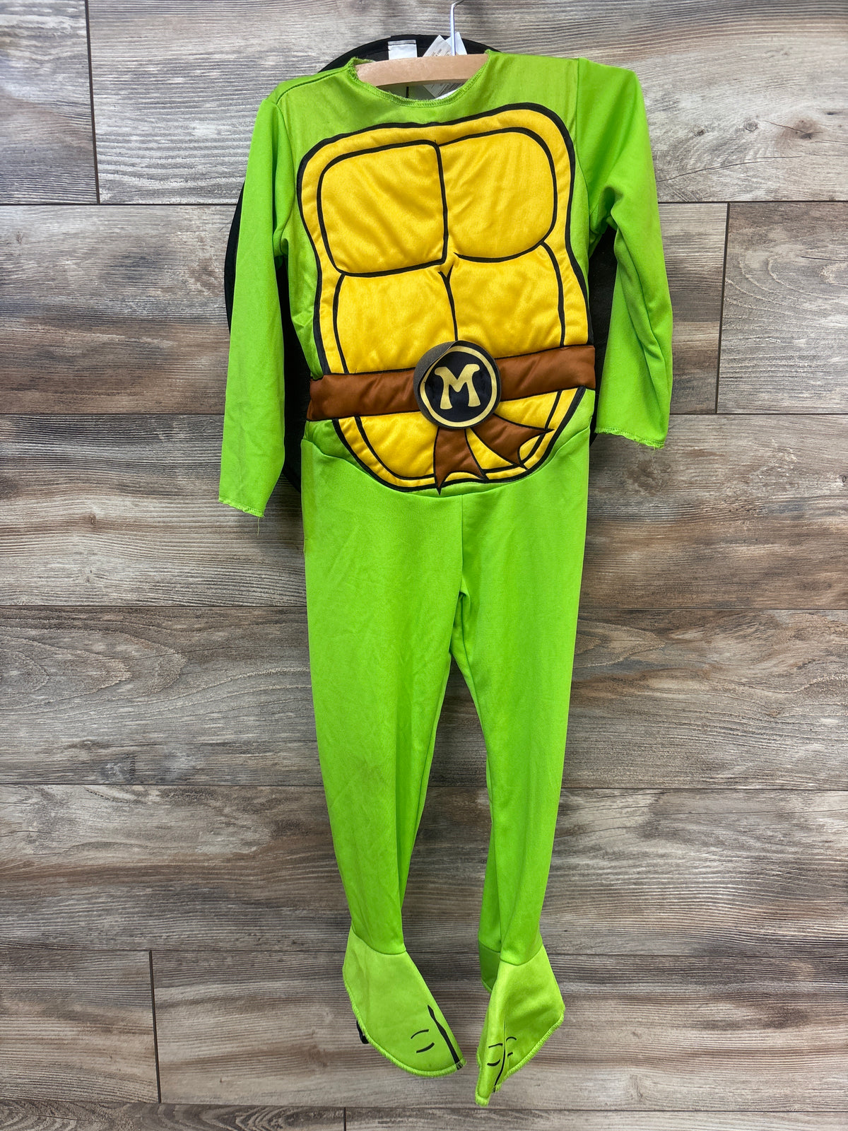 Rubies Teenage Mutant Ninja Turtles 4-in-1 Halloween Costume Green sz 3-4T*