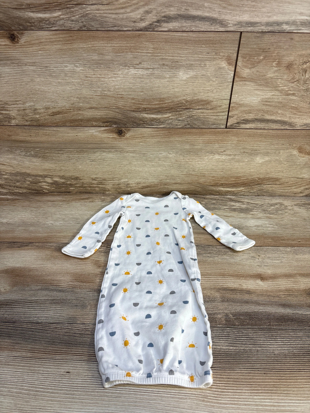 Simple Joys Sleep Gown White sz Newborn