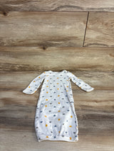 Simple Joys Sleep Gown White sz Newborn