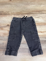 Cat & Jack Drawstring Joggers Black sz 12m