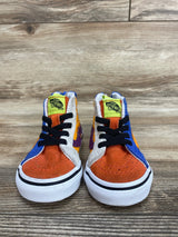 Vans Orange Sk8-Hi Sneakers sz 4c - Me 'n Mommy To Be