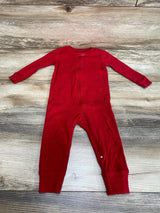 Primary Organic Footless Sleeper Red sz 9-12m