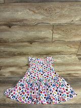 Epic Threads Insect Print Dress White sz 4T