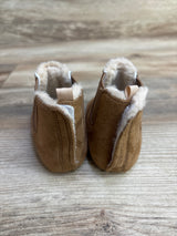 Suede Soft Sole Booties Brown sz 2c