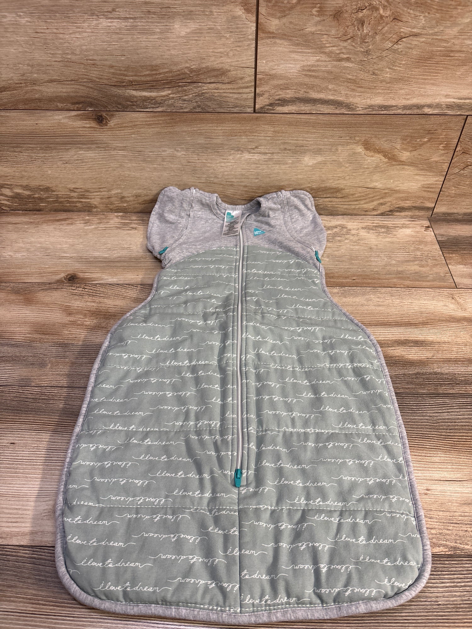 Love To Dream Swaddle UP Transition Bag Cool Green sz 3-6m