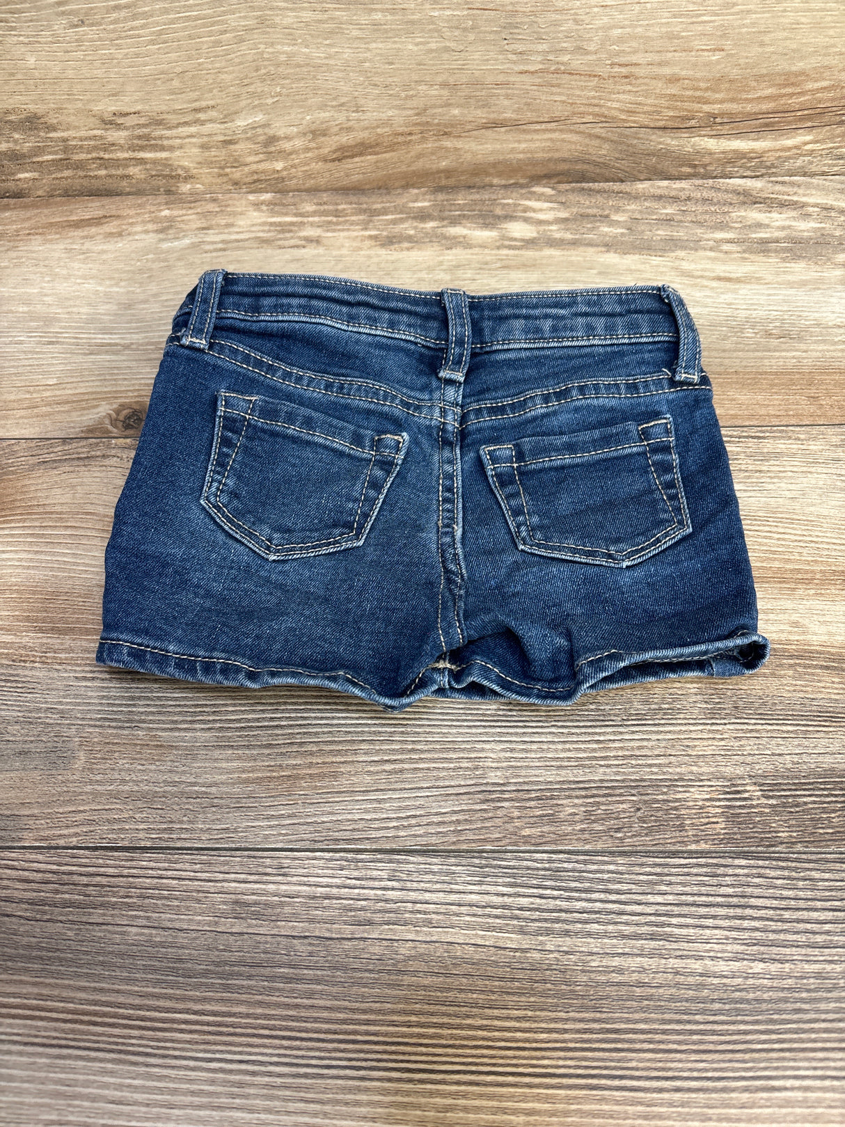 Jumping Beans Embroidered Denim Shorts Blue sz 18m