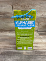 NEW Melissa & Doug Poke-a-Dot! Alphabet Jumbo Learning Cards