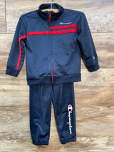 Champion 2pc Track Suit Set Navy sz 24m