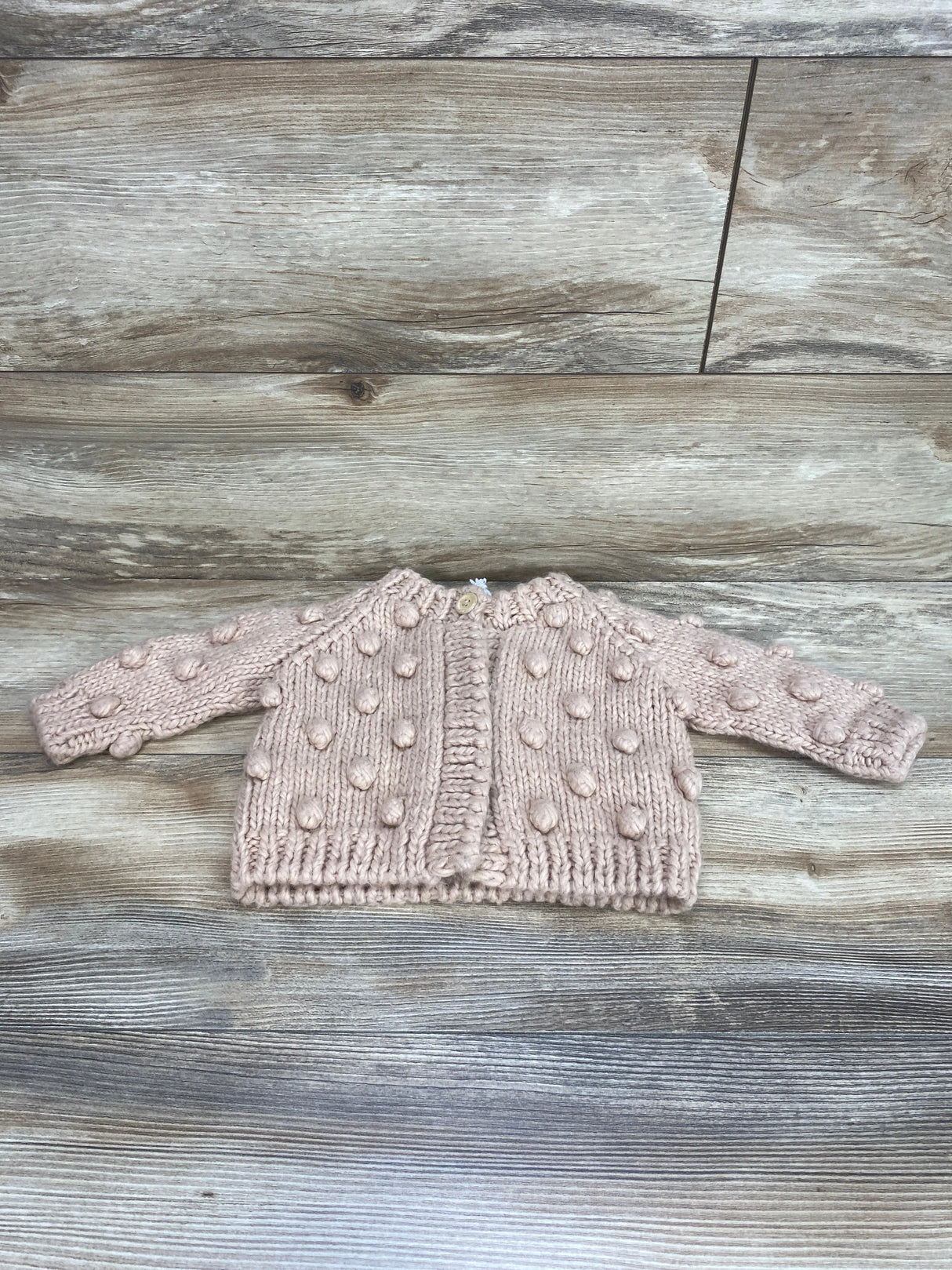 The Blueberry Hill Popcorn Cardigan Pink sz 3-12m