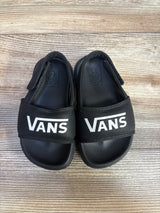 Vans La Costa Slides Black sz 7c